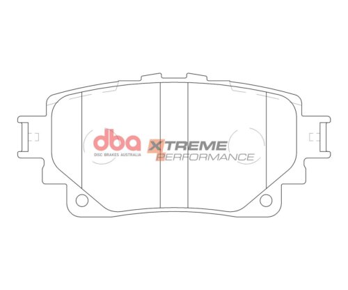 DBA XP rear brake pads for Toyota Kluger