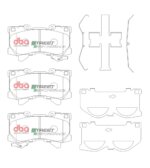 DBA SP front brake pads for Toyota Land Cruiser, Lexus LX