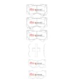DBA XP front brake pads for Toyota Land Cruiser, Lexus LX