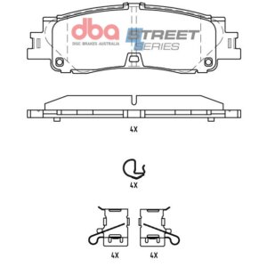 DBA SS stražnje kočione pločice za Toyota Land Cruiser, Lexus LX