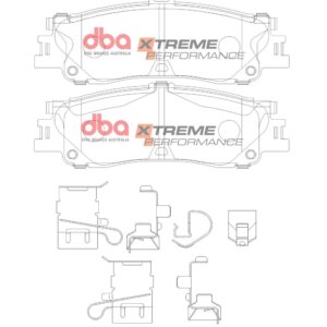 DBA XP stražnje kočione pločice za Toyota Land Cruiser, Lexus LX