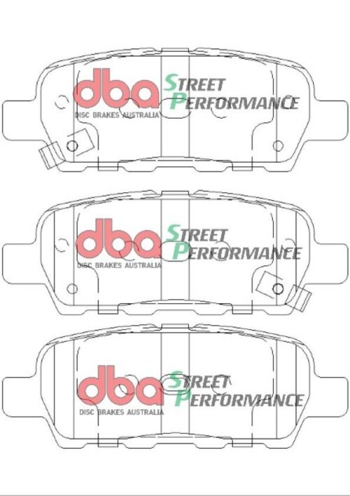 DBA SP rear brake pads for Suzuki Grand Vitara, Infiniti FX