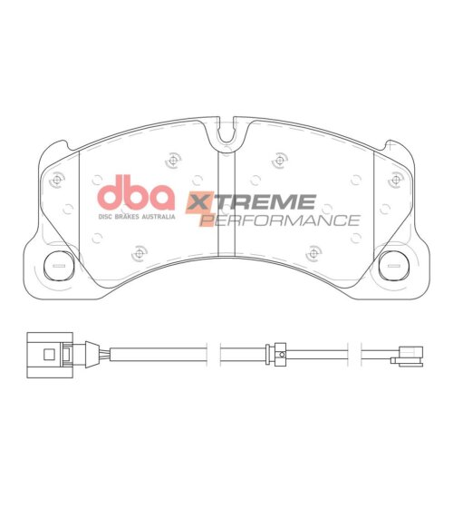 DBA XP front brake pads for Porsche Cayenne, VW Touareg