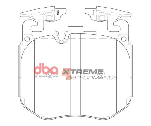 DBA XP front brake pads for BMW 5, BMW 6