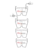 DBA XP front brake pads for Audi R8, Audi RS4