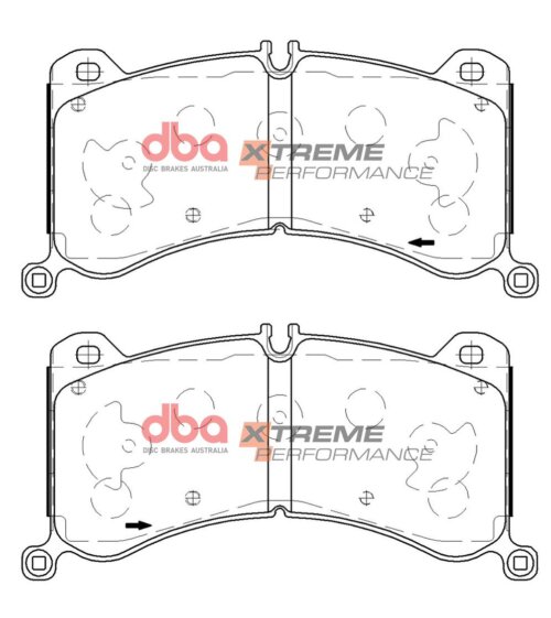 DBA XP front brake pads for Audi E-Tron Sportback, Audi e-tron