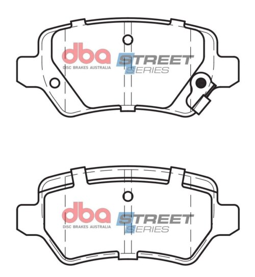DBA SS rear brake pads for Holden Astra, Opel Meriva