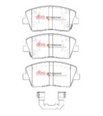 DBA XP front brake pads for KIA Stinger