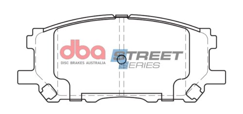 DBA SS front brake pads for Lexus RX, Toyota Harrier
