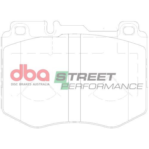 DBA SP front brake pads for Mercedes-Benz C-Class, Mercedes-Benz E-Class
