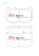 DBA RP front brake pads for Mercedes-Benz A-Class, Mercedes-Benz CLA