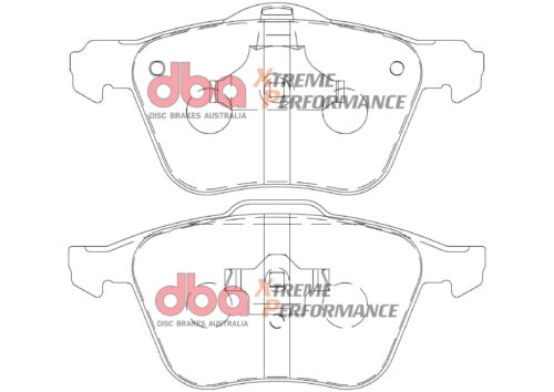 DBA XP front brake pads for Volvo S60, Volvo S80