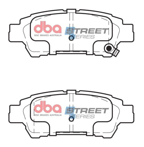 DBA SS rear brake pads for Toyota Avensis Verso, Toyota Previa