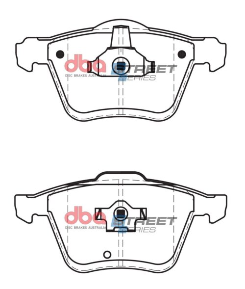 DBA SS front brake pads for Volvo XC90