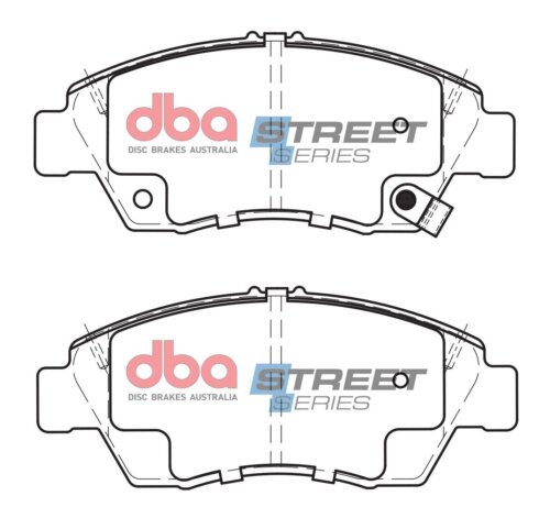 DBA SS front brake pads for Honda Civic, Honda Civic DEL SOL
