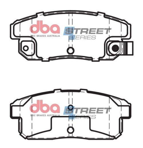 DBA SS rear brake pads for Mazda RX-8