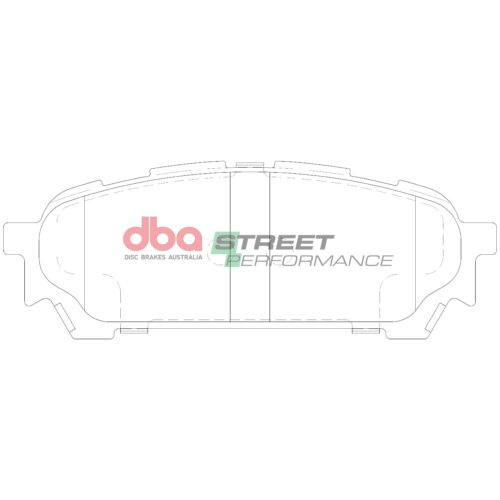 DBA SP rear brake pads for Subaru Forester, Subaru Impreza