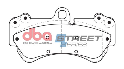 DBA SS front brake pads for VW Touareg, Porsche Cayenne