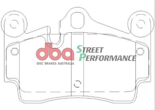 DBA SP rear brake pads for VW Touareg, Porsche Cayenne