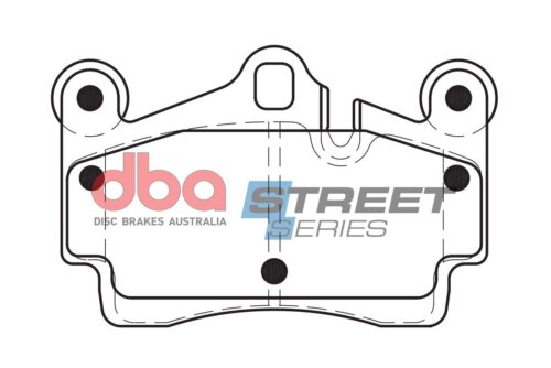 DBA SS rear brake pads for VW Touareg, Porsche Cayenne