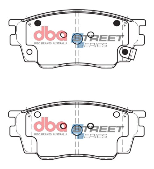 DBA SS front brake pads for Mazda 6