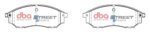 DBA SS front brake pads for Nissan Navara, Infiniti FX