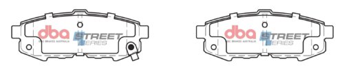 DBA SS rear brake pads for Mazda MPV
