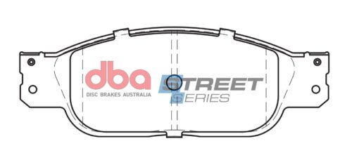 DBA SS front brake pads for Lincoln LS, Jaguar S-Type