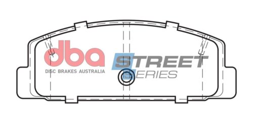 DBA SS rear brake pads for Mazda 323, Mazda 6