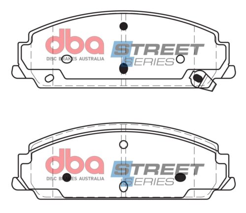 DBA SS front brake pads for Bitter Vero