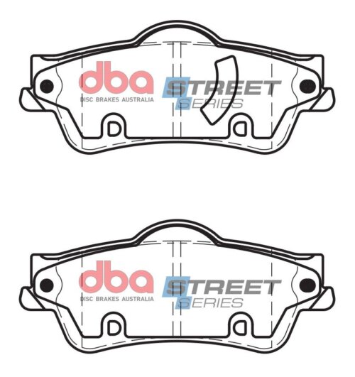 DBA SS rear brake pads for Bitter Vero