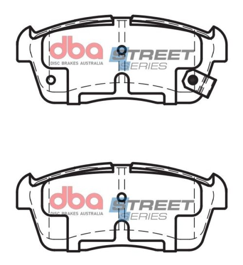 DBA SS front brake pads for Daihatsu Copen