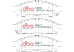 DBA SP front brake pads for Mitsubishi L200, FIAT Fullback