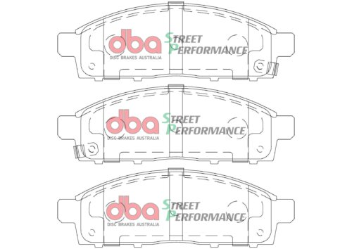 DBA SP front brake pads for Mitsubishi L200, FIAT Fullback