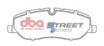DBA SS front brake pads for Land Rover Discovery, Land Rover Range Rover Sport
