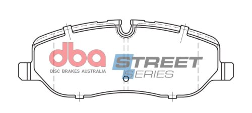 DBA SS front brake pads for Land Rover Discovery, Land Rover Range Rover Sport