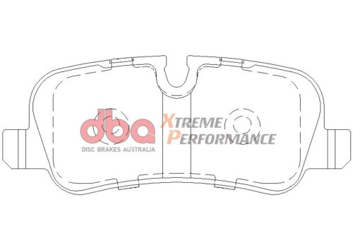 DBA XP rear brake pads for Land Rover Discovery, Land Rover Range Rover
