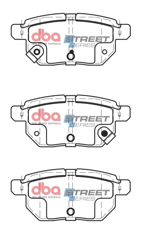 DBA SS rear brake pads for Lexus CT, Toyota IQ