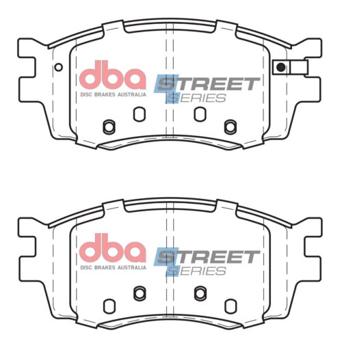 DBA SS front brake pads for Hyundai i20, Kia Rio