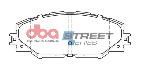 DBA SS front brake pads for Toyota Harrier, Toyota RAV4