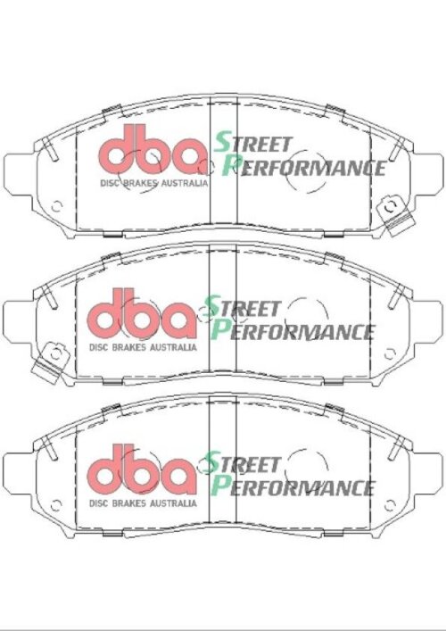 DBA SP front brake pads for Nissan Navara, Nissan Leaf