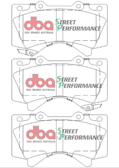DBA SP front brake pads for Lexus LX, Toyota Land Cruiser