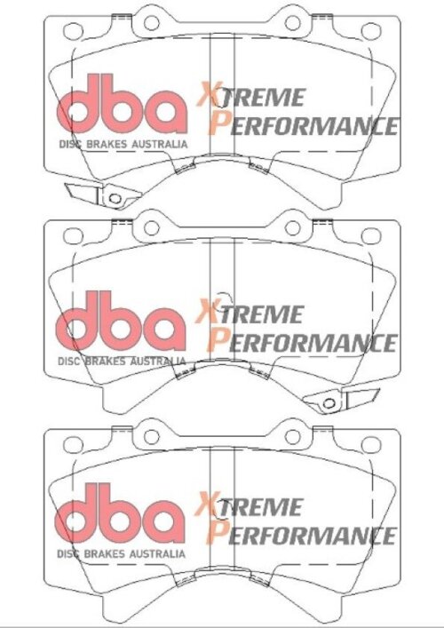DBA XP front brake pads for Lexus LX, Toyota Land Cruiser