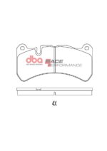 DBA RP front brake pads for Ferrari 599, Maserati Ghibli