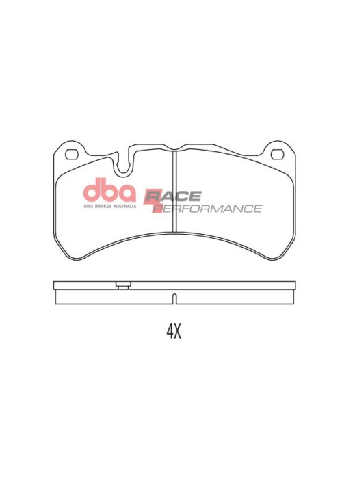 DBA RP front brake pads for Ferrari 599, Maserati Ghibli