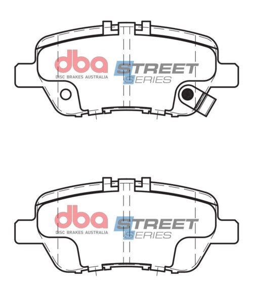 DBA SS rear brake pads for Honda Odyssey
