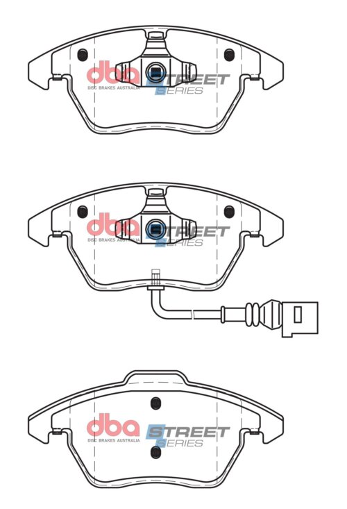 DBA SS front brake pads for VW Polo, Audi TT