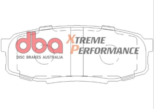 DBA XP rear brake pads for Lexus LX, Toyota Land Cruiser
