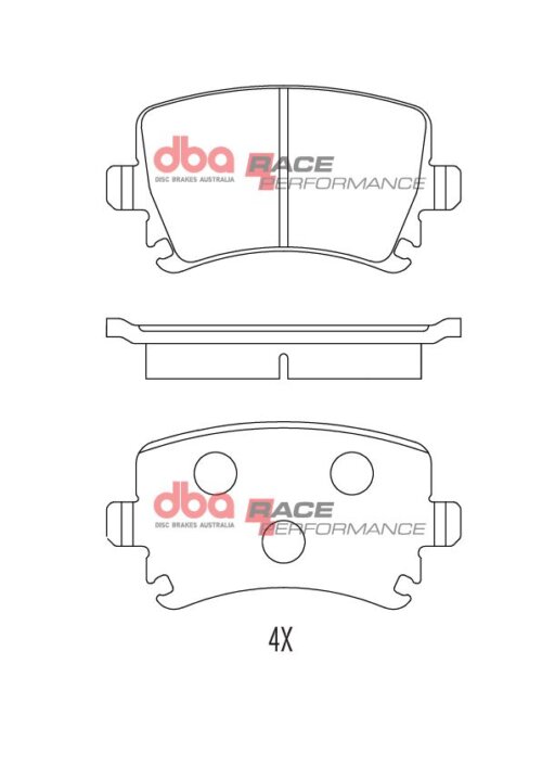 DBA RP rear brake pads for Audi TT, SEAT Exeo ST
