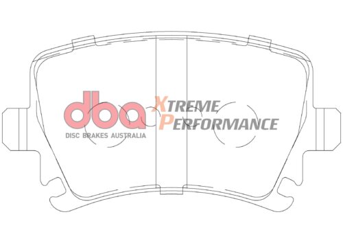 DBA XP rear brake pads for Audi TT, SEAT Exeo ST